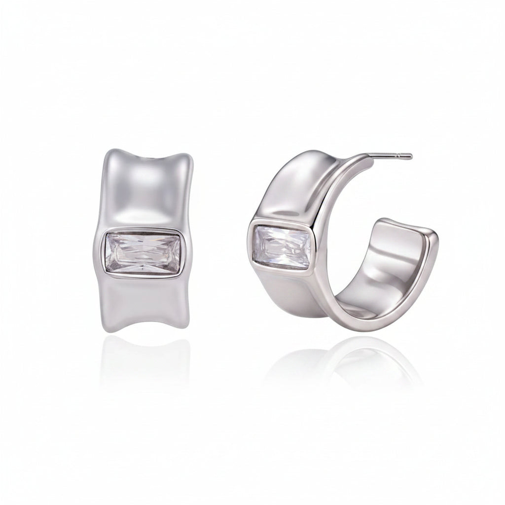 Tan Earrings