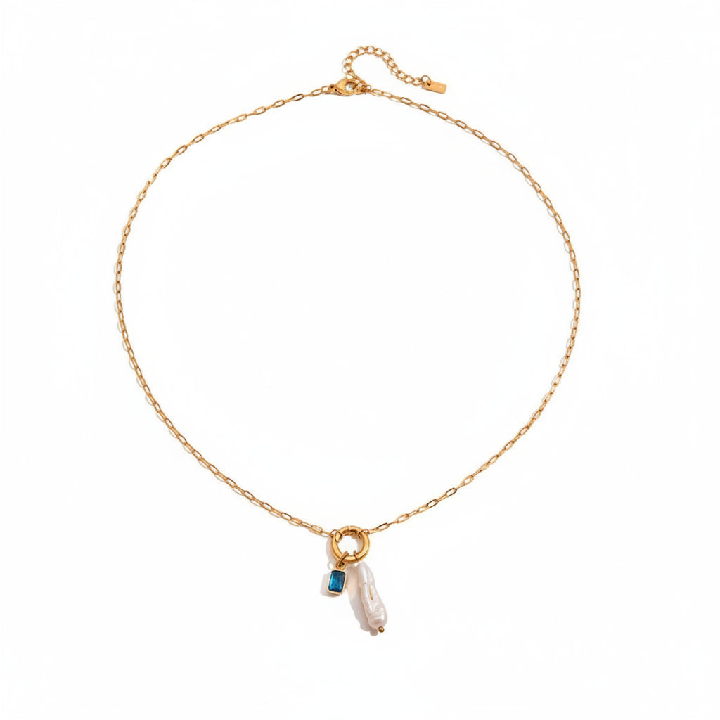 Birthstone Pearl Necklace