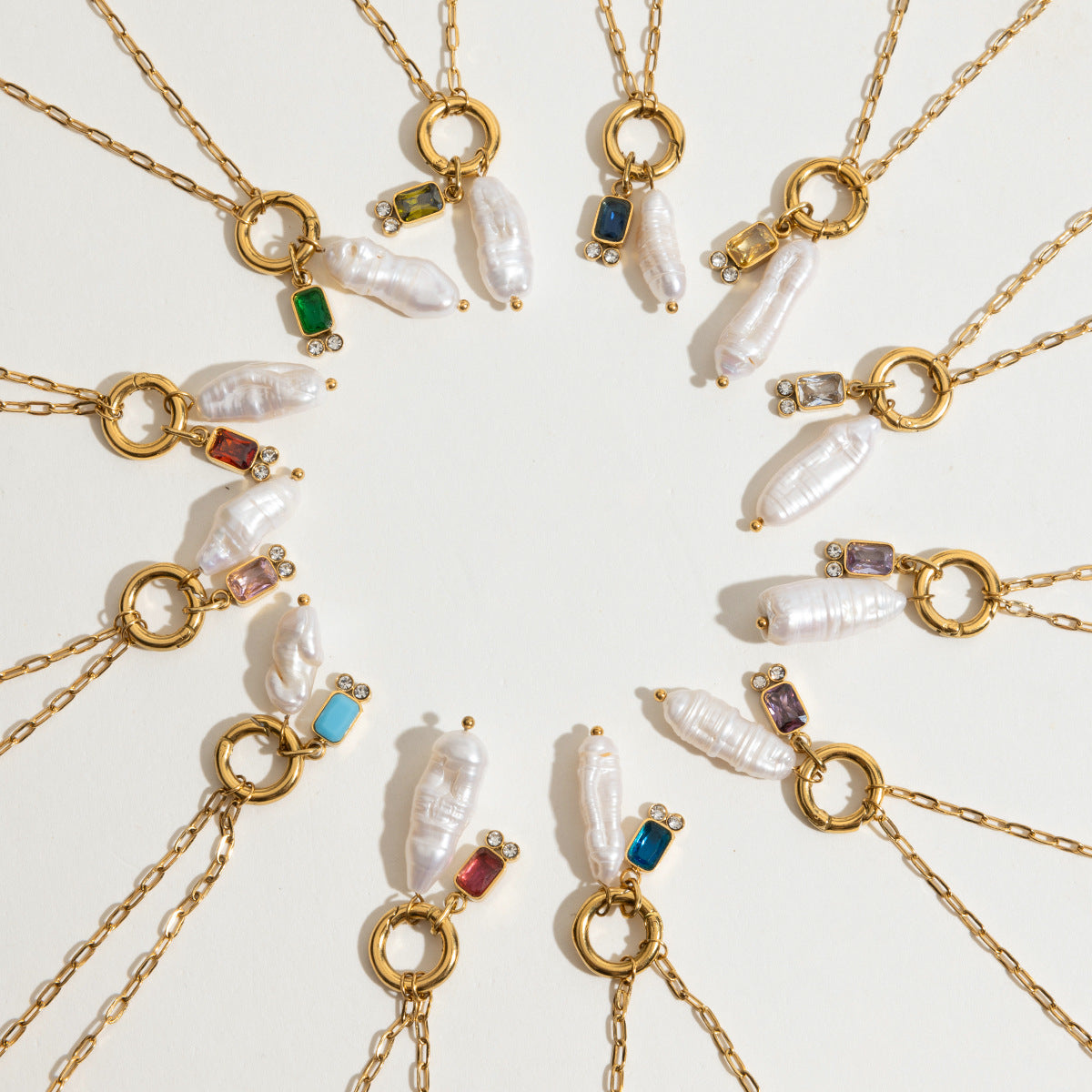 Birthstone Pearl Necklace