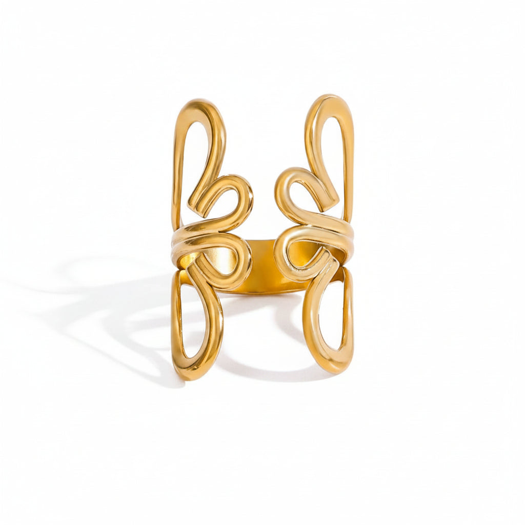 Two Flower Ring