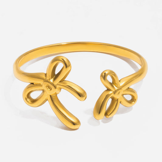 Two Ribbon Ring