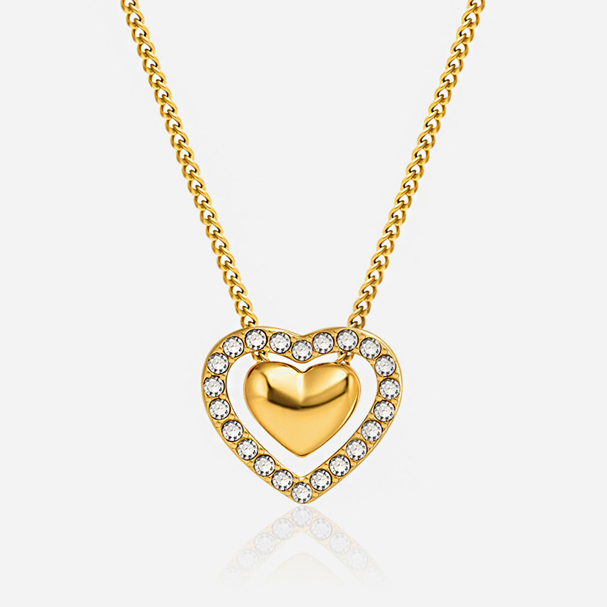 Zee Heart Necklace