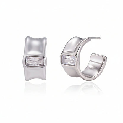 Tan Earrings