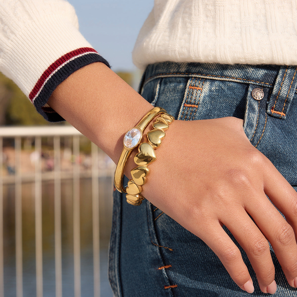 Momo Heart Bracelet
