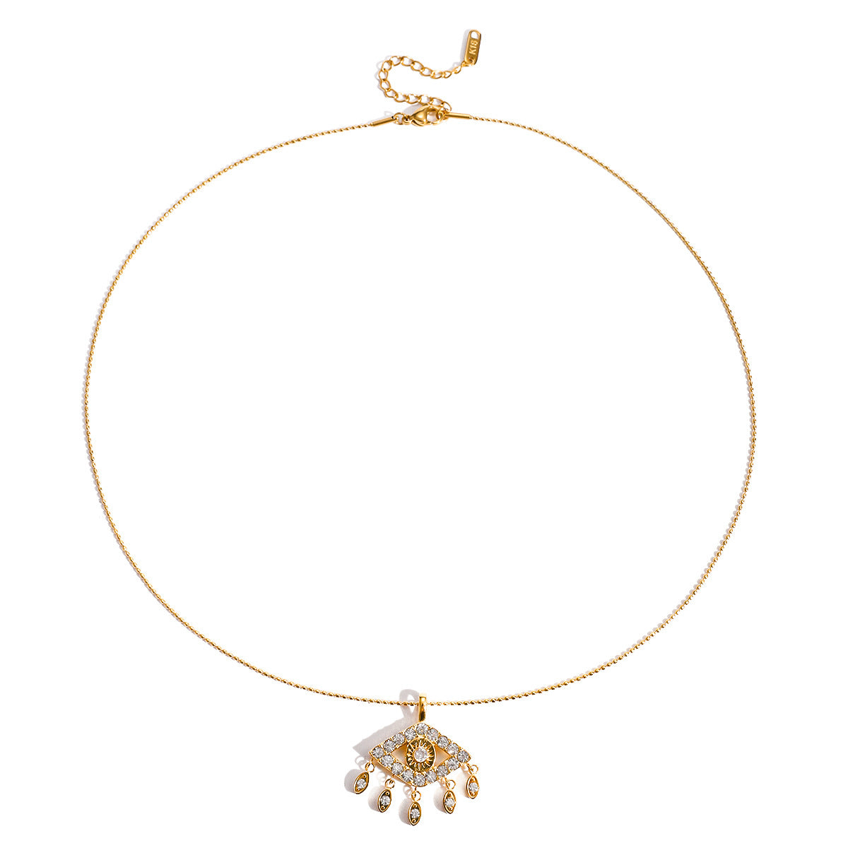 Eye Tassel Necklace
