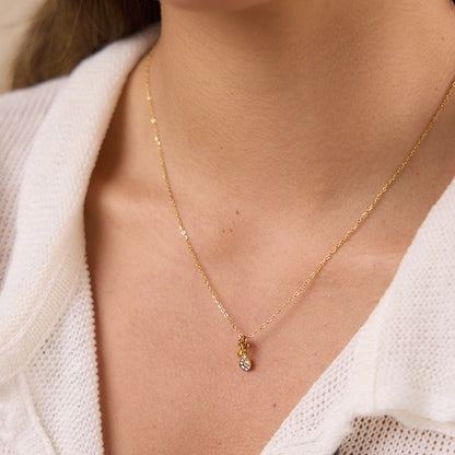 Gold Drop Necklace