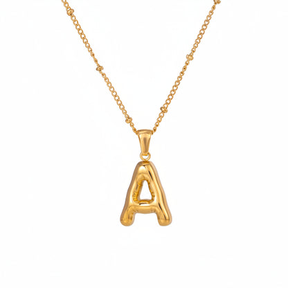 Alphabet Letter Necklace