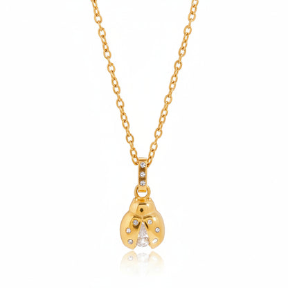 Ladybug Dragonfly Necklace