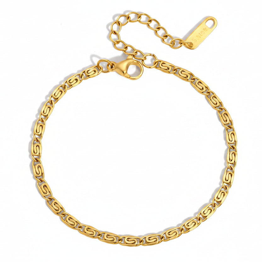 Basic Gold Chain Bracelet