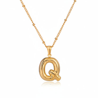 Alphabet Letter Necklace