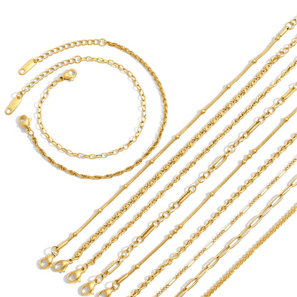Basic Gold Chain Bracelet