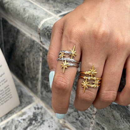 Star Zircon Ring