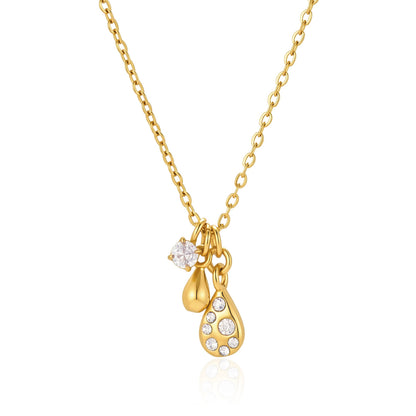 Gold Drop Necklace