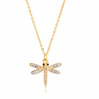 Ladybug Dragonfly Necklace