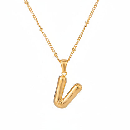 Alphabet Letter Necklace