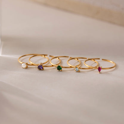 Birth Stone Ring