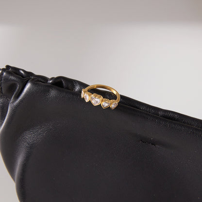 Heart Wavy Ring