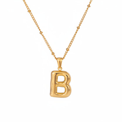Alphabet Letter Necklace