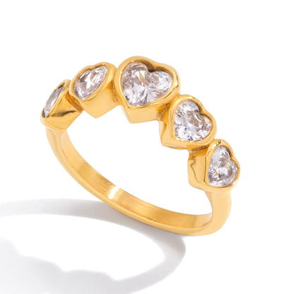 Heart Wavy Ring