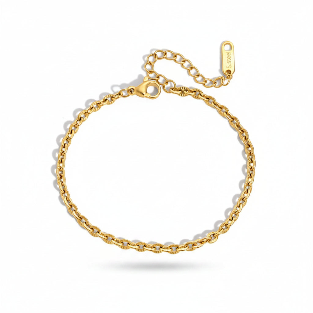 Basic Gold Chain Bracelet