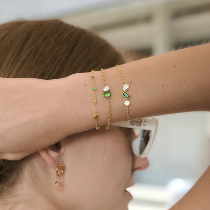 Bri Green Bracelet
