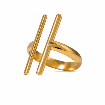 Irregular Line Ring