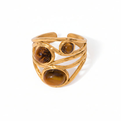 Tiger's Eye Ring