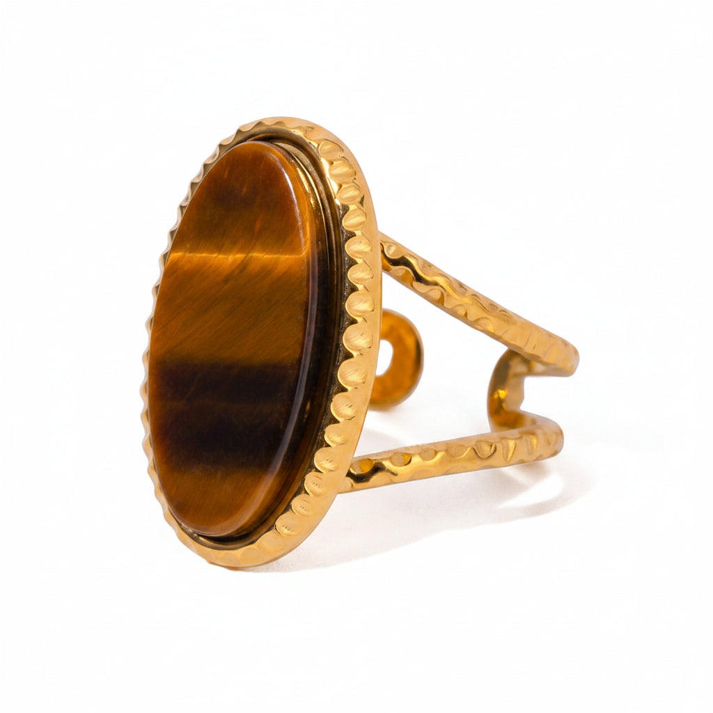 Tiger's Eye Ring