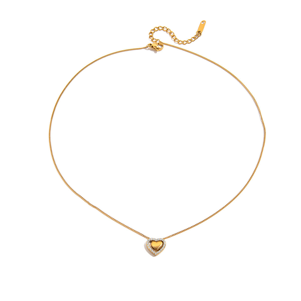 Zee Heart Necklace