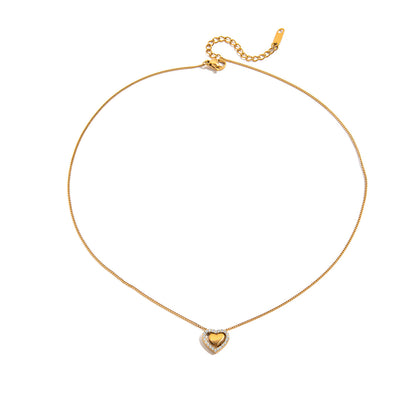 Zee Heart Necklace