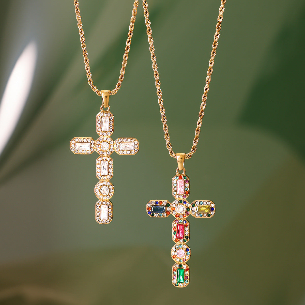 Giselle Cross Necklace