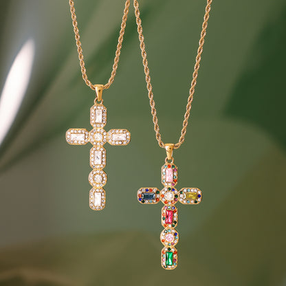 Giselle Cross Necklace