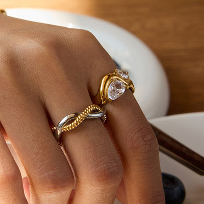 Water Drop Wave Ring