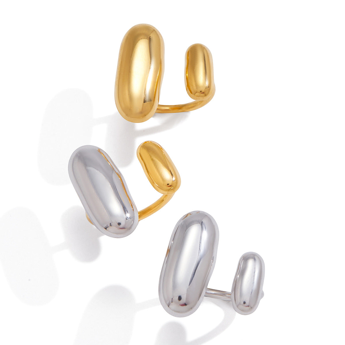 Glossy Oval Ring