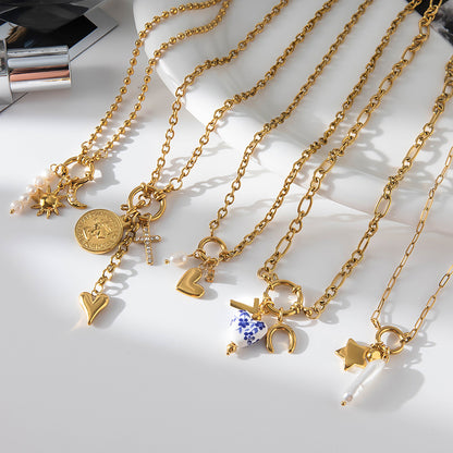 Sailor Buckle Necklace