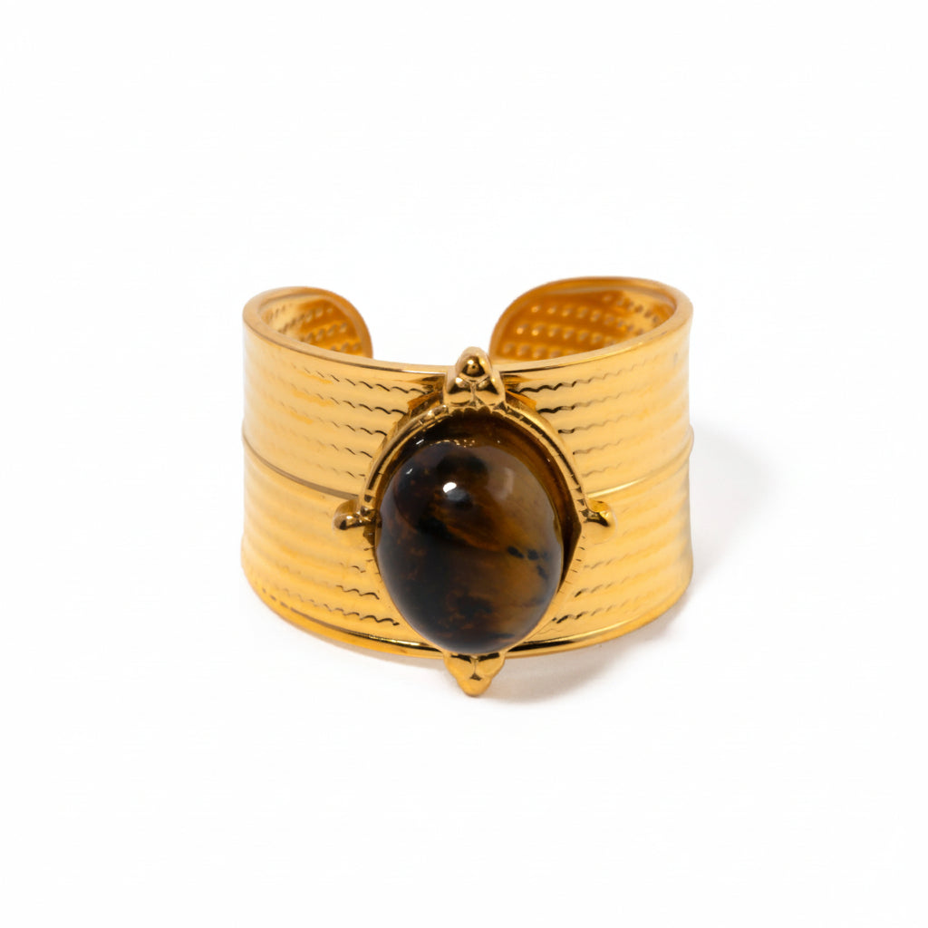 Tiger's Eye Ring
