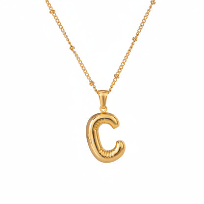 Alphabet Letter Necklace