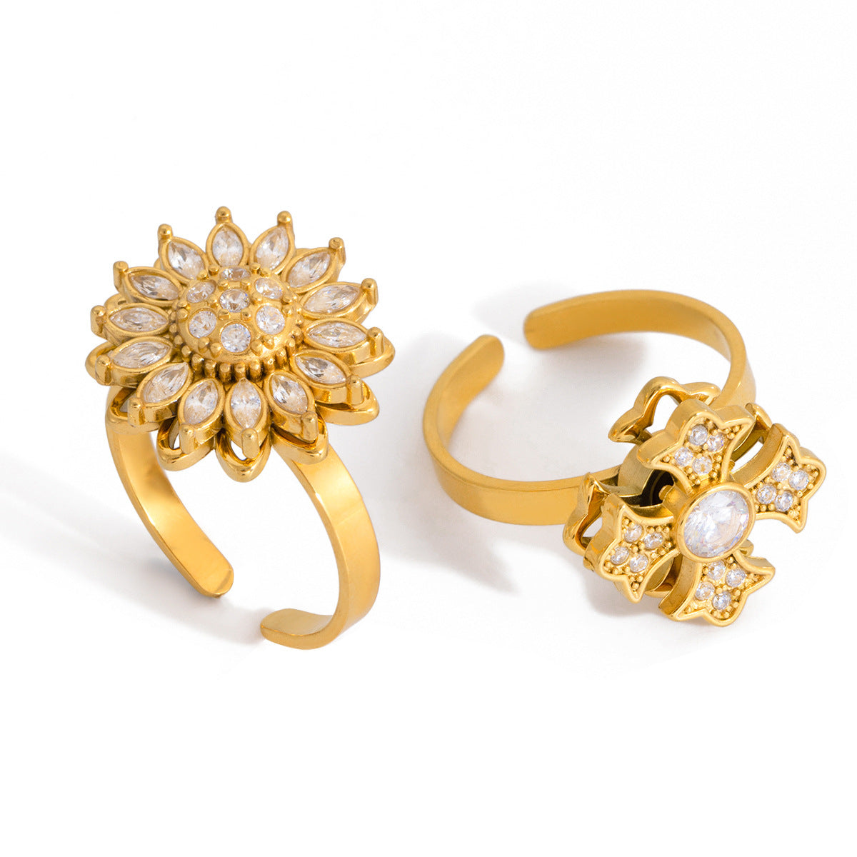Stress Relief Rotating Ring