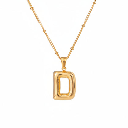 Alphabet Letter Necklace