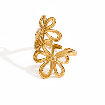 Two Flower Ring