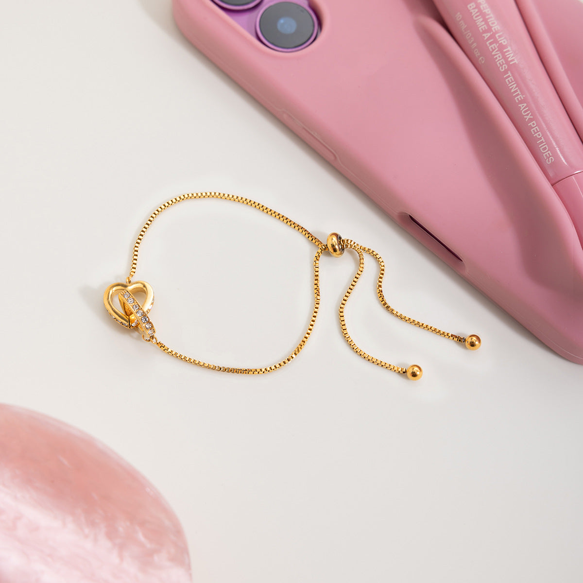 Heart Buckle Bracelet
