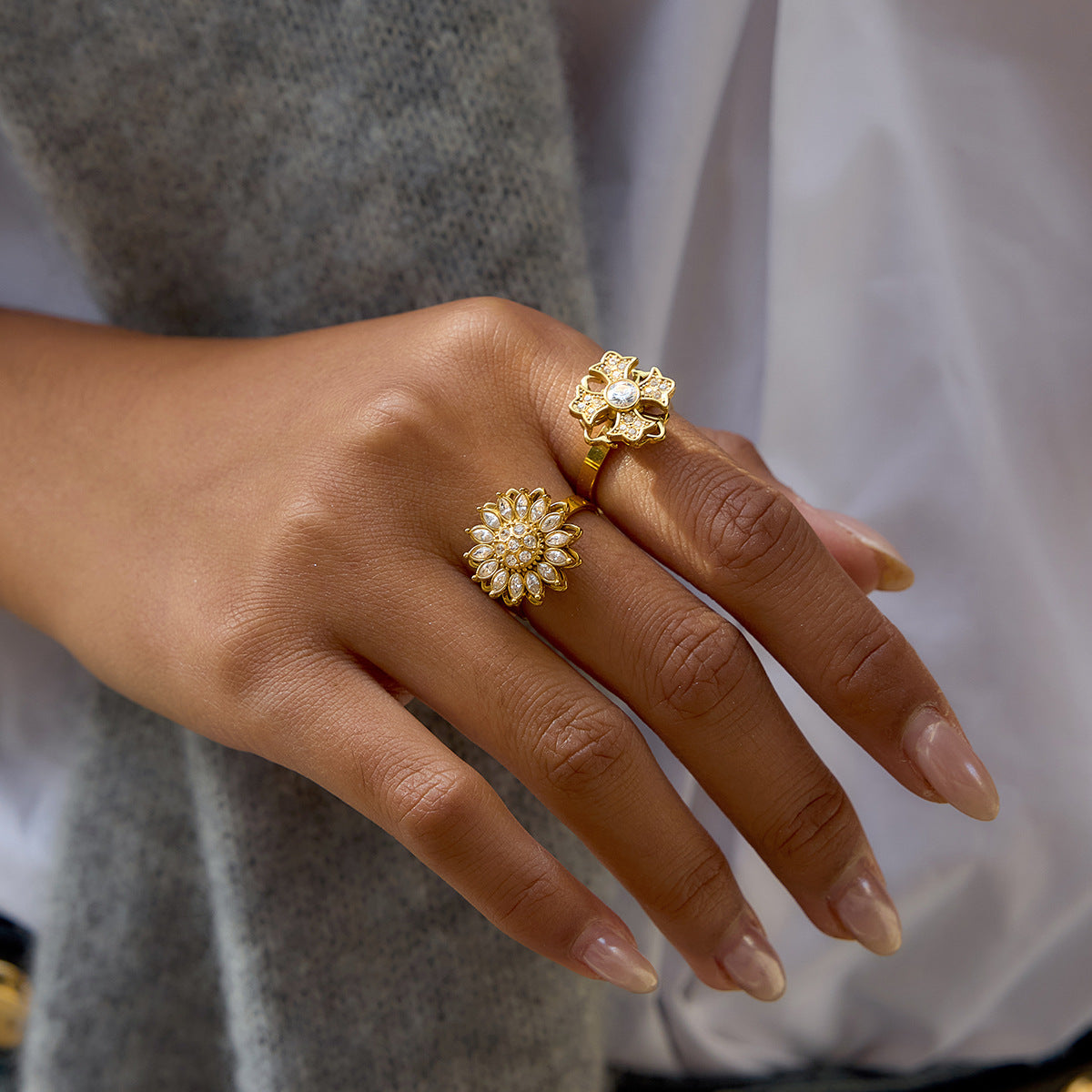 Stress Relief Rotating Ring