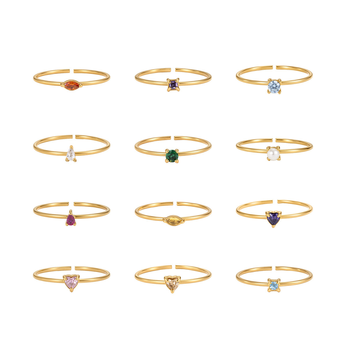 Birth Stone Ring