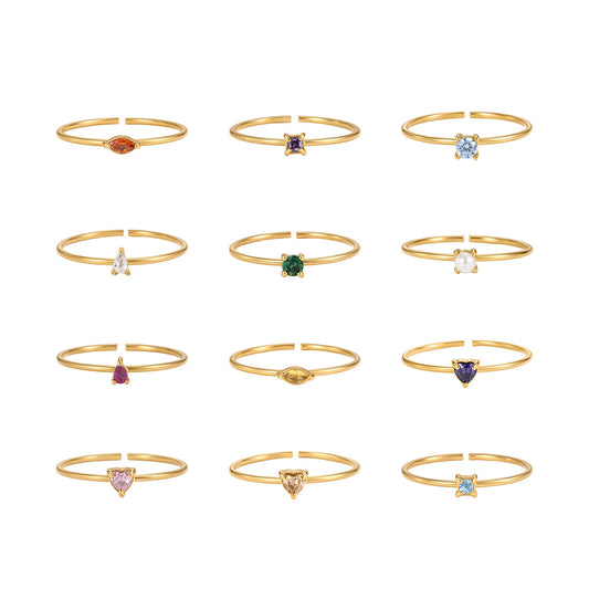 Birth Stone Ring