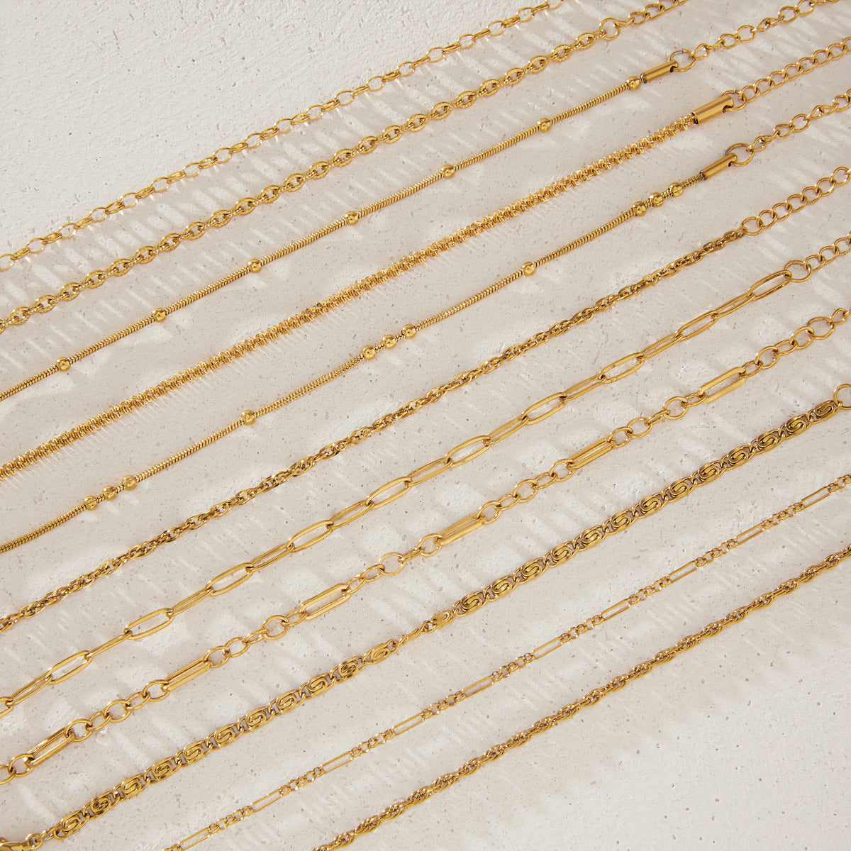 Basic Gold Chain Bracelet