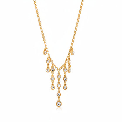 Crystal Chain Necklace
