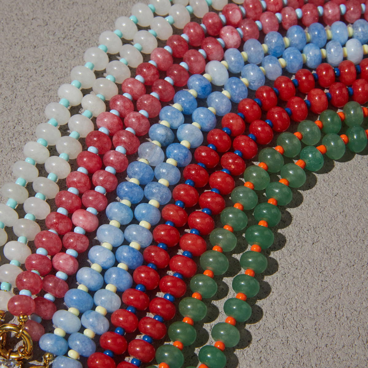 Natural Stone Crystal Necklace