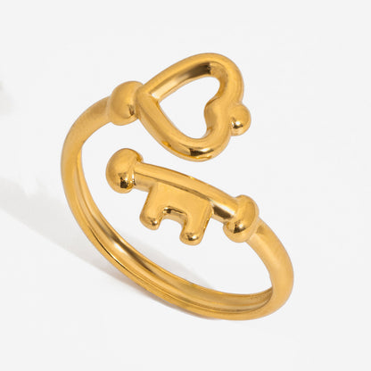 Heart Key Ring