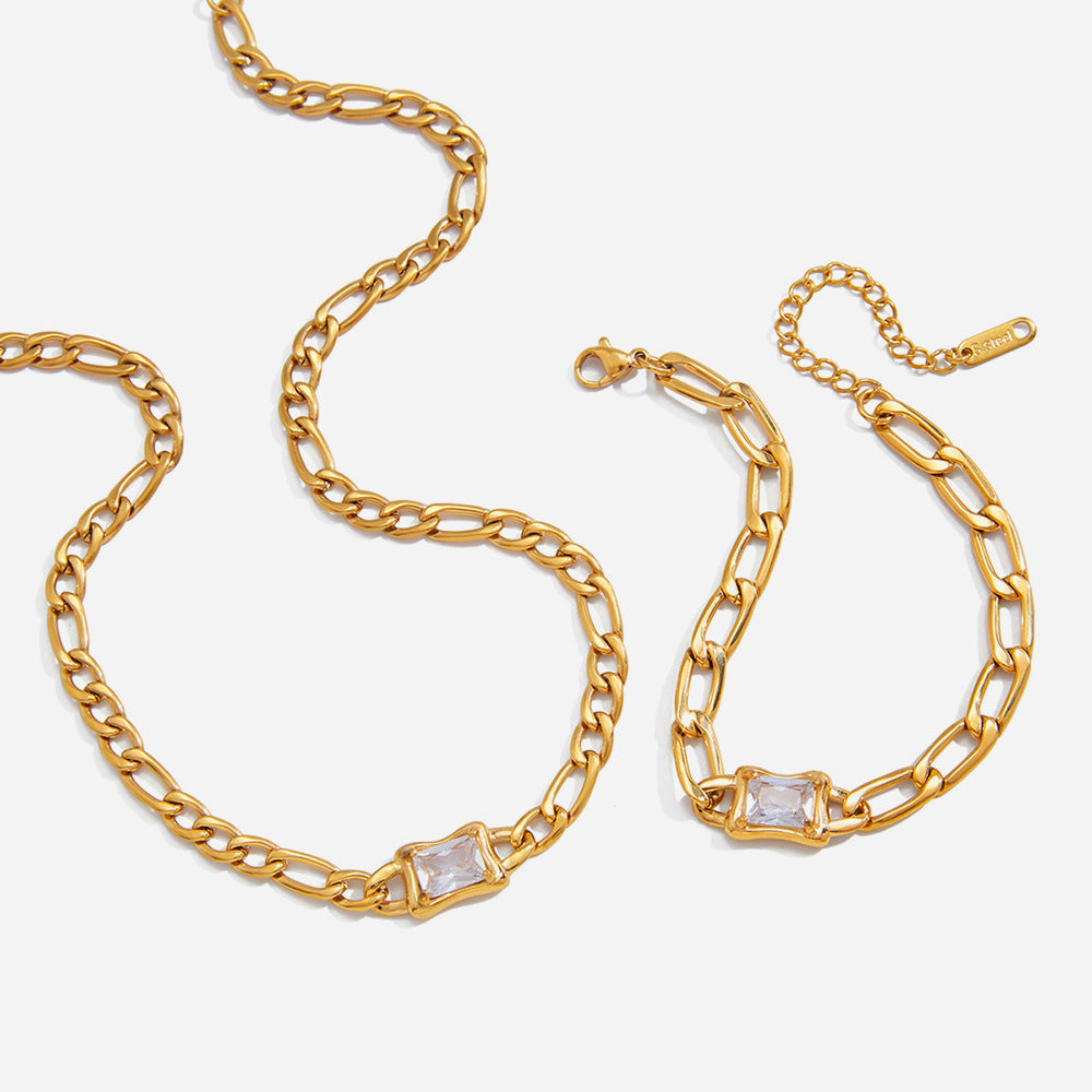 Etta Necklace, Bracelet