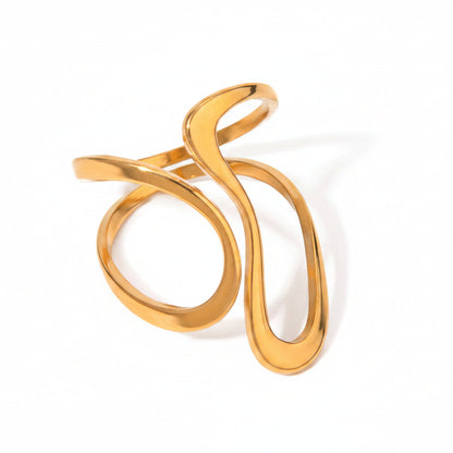 Irregular Line Ring